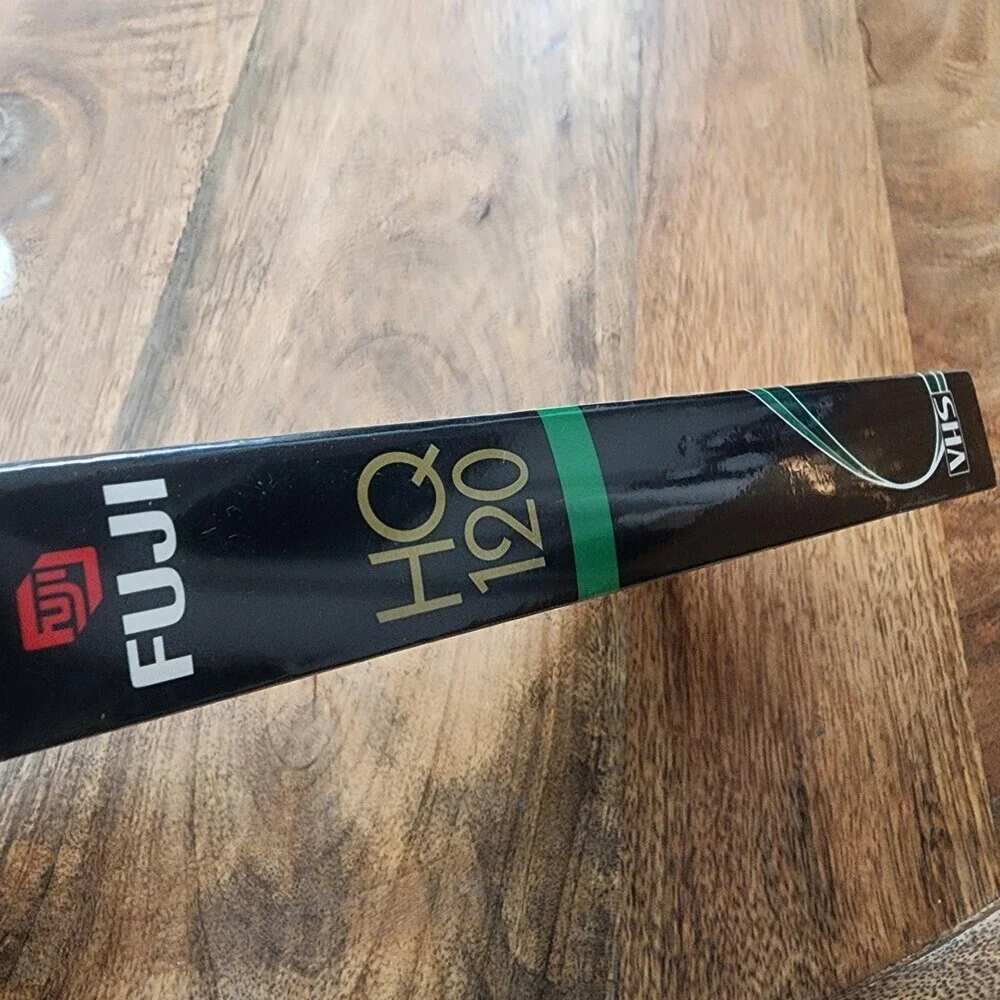 Fuji HQ 120 T-120 VHS 6 Hour High Quality Blank Video Tape Made USA New Sealed